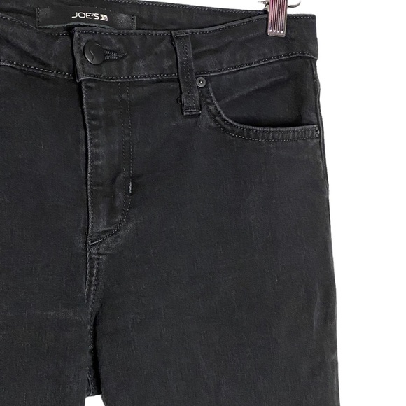 Joe's Twiggy Skinny in Regan Black Flawless Fabric Tall High Rise Jeans 28 - Picture 8 of 16